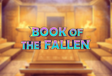 Book of the Fallen slot logotip