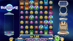 Reactoonz u CasinoTogether casinu