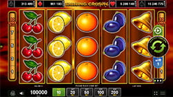 SHINING CROWN u PSK CASINU