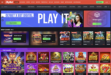 Početna stranica OlyBet casina