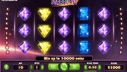 STARBURST u 20BET CASINU