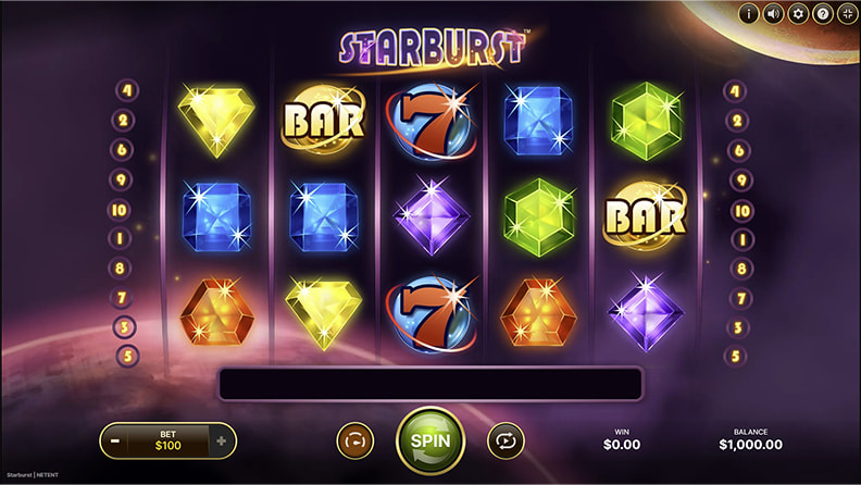 Starburst demo igra.