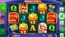 STICKY PIGGY u 22BET CASINU
