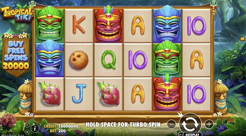 Tropical Tiki demo igra.