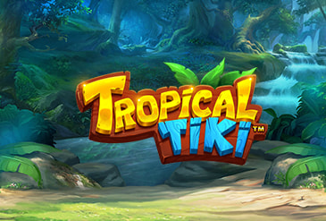 Tropical Tiki slot logo